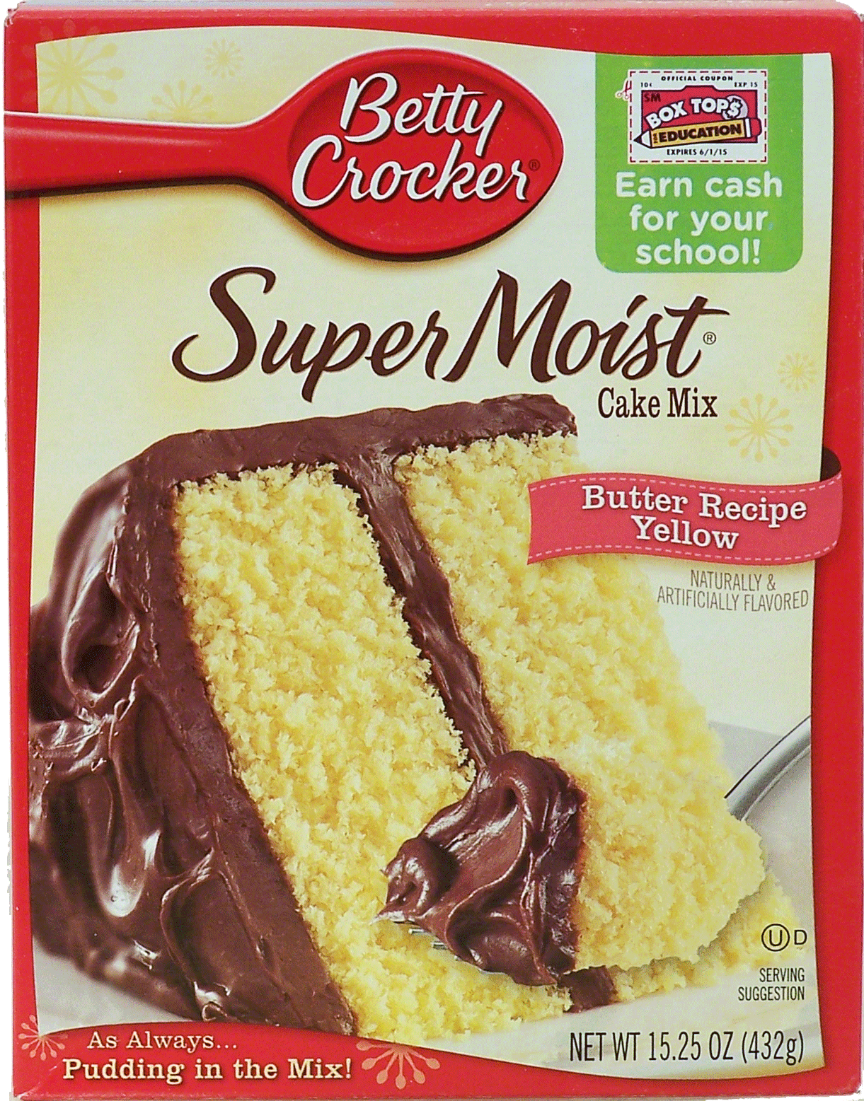 Betty Crocker Super Moist butter recipe yellow cake mix Full-Size Picture
